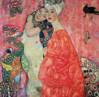 ガールフレンド、1916年から17年（1945年に破壊） 作： Gustav Klimt